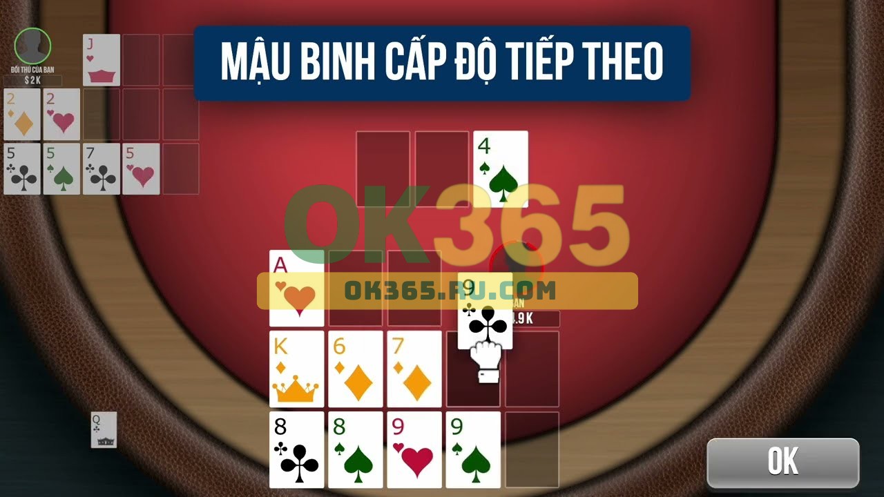 Thuật ngữ và luật chơi mậu binh OK365